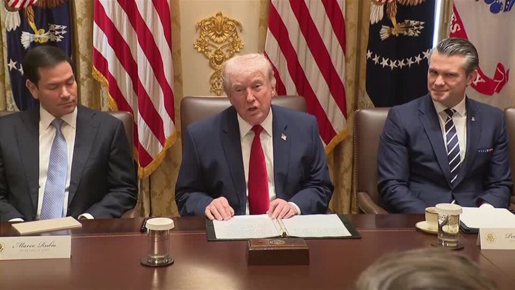 Trump threatens new Russia sanctions if Nato keeps buying oil