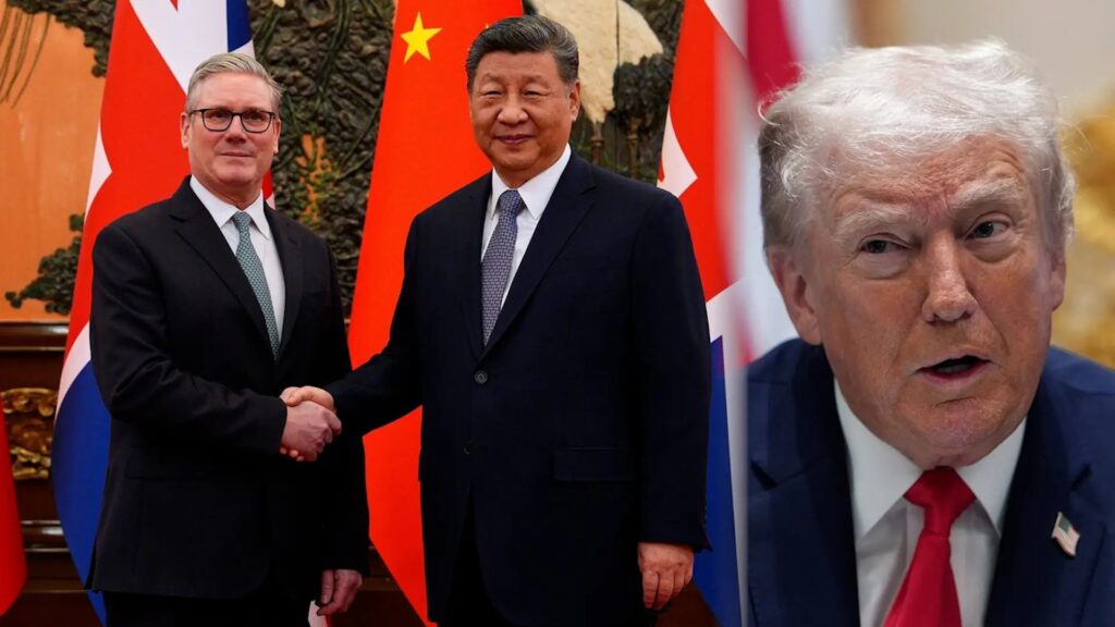Trump escalates China warning as Starmer presses ahead with Shanghai talks
