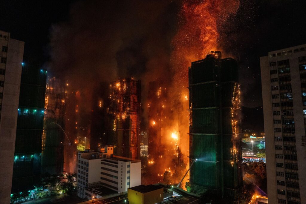 Hong Kong Fire Support Drives Massive Relief Effort