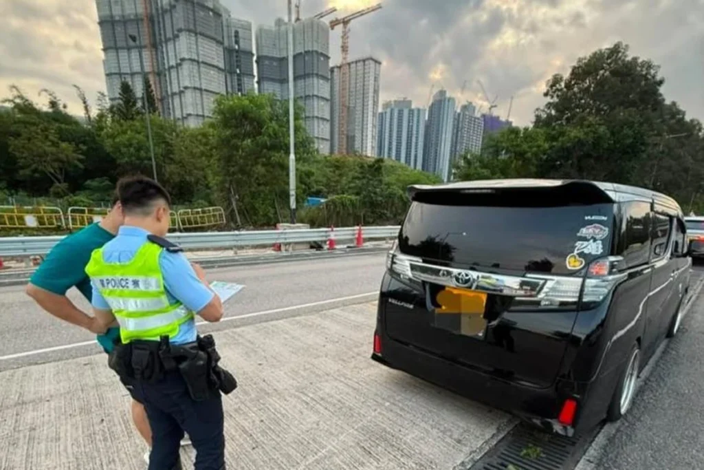 Hong Kong Driving Crackdown Nets Nine Suspects